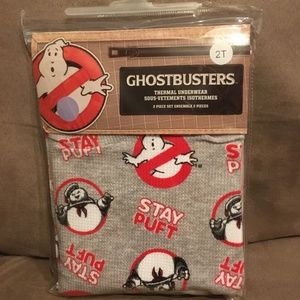 New Ghostbusters Toddler Thermal Underwear Set (size 2T)